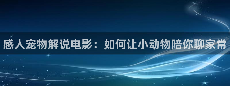 午夜禁止18观看电影一区二区：感人宠物解说电影：如何让小动物陪你聊家常